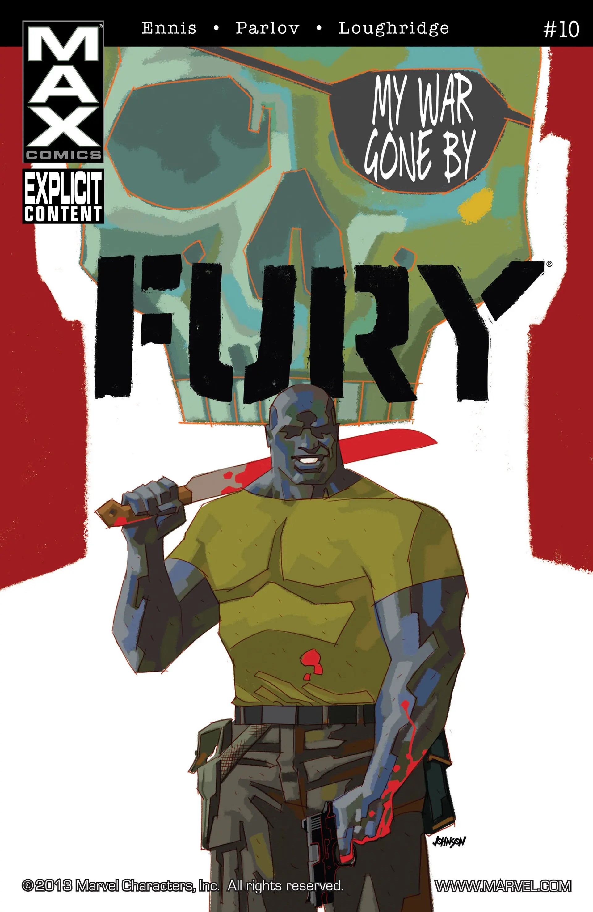 Fury Max #10 cover