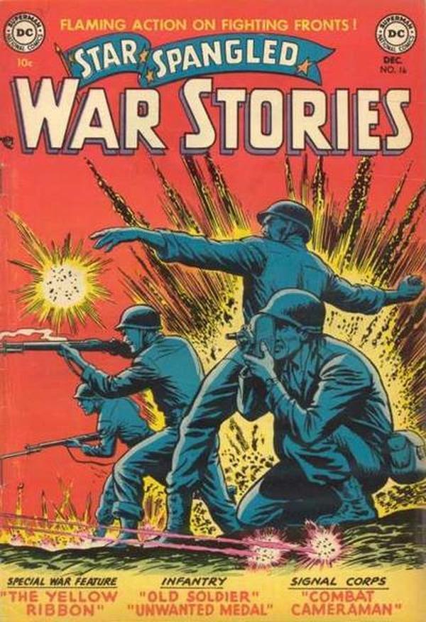 Star Spangled War Stories #16 cover
