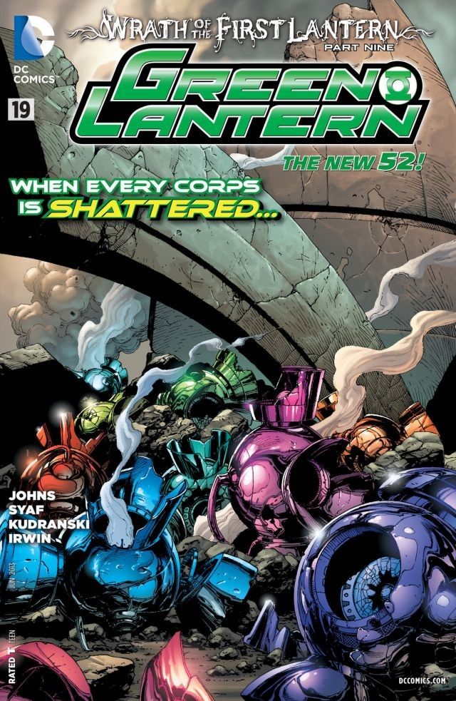 Green Lantern #19 cover