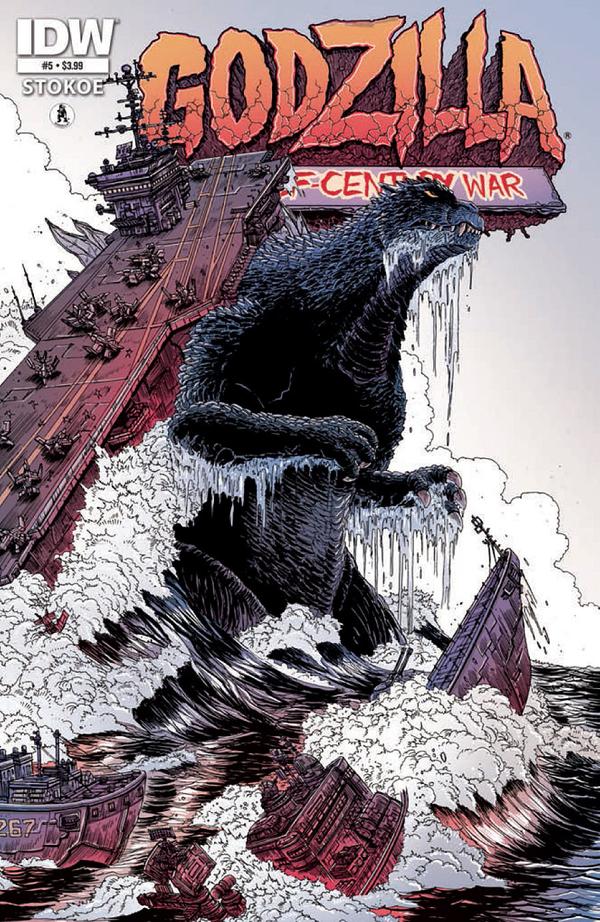 Godzilla: The Half-Century War #5 cover