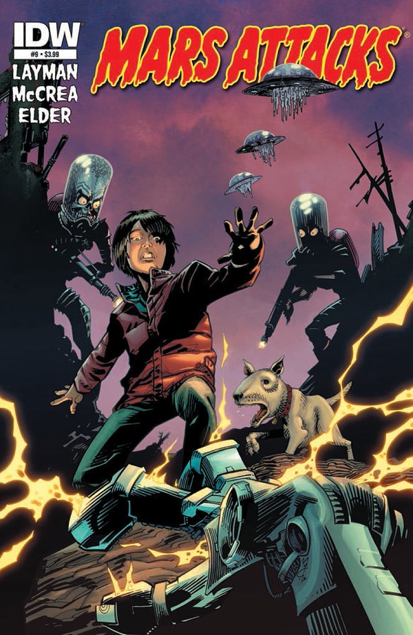 Mars Attacks #9 cover