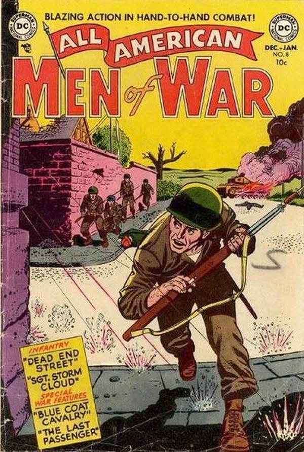 All-American Men of War #8 cover