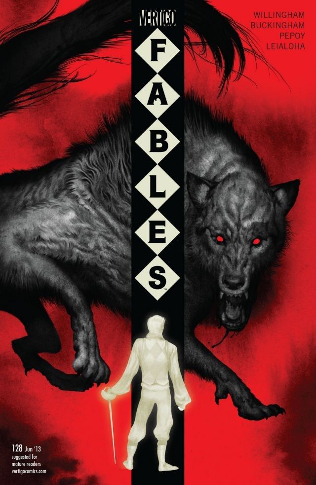Fables #128 cover