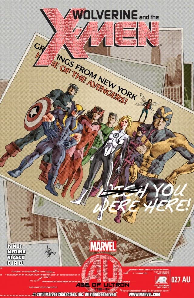 Wolverine & the X-Men #27AU cover