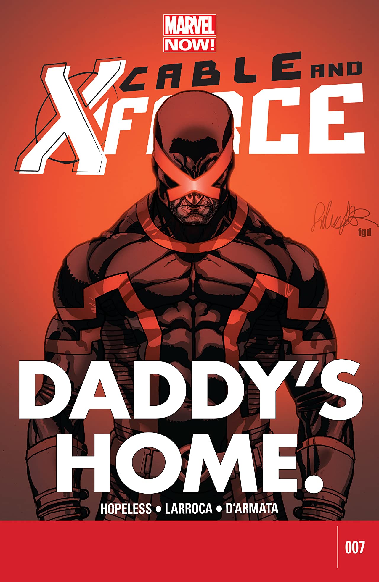 Cable and X-Force #7 cover