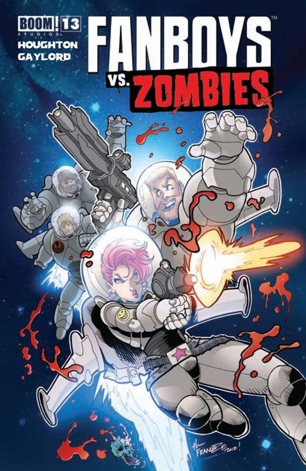Fanboys vs. Zombies #13 cover