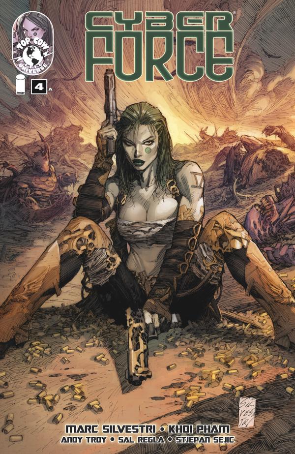 Cyber Force #4 cover