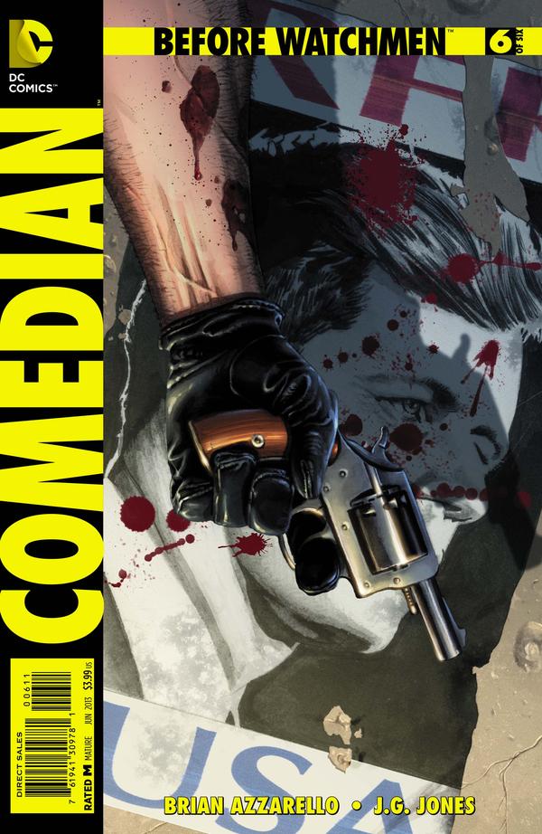 Before Watchmen: Comedian #6 cover