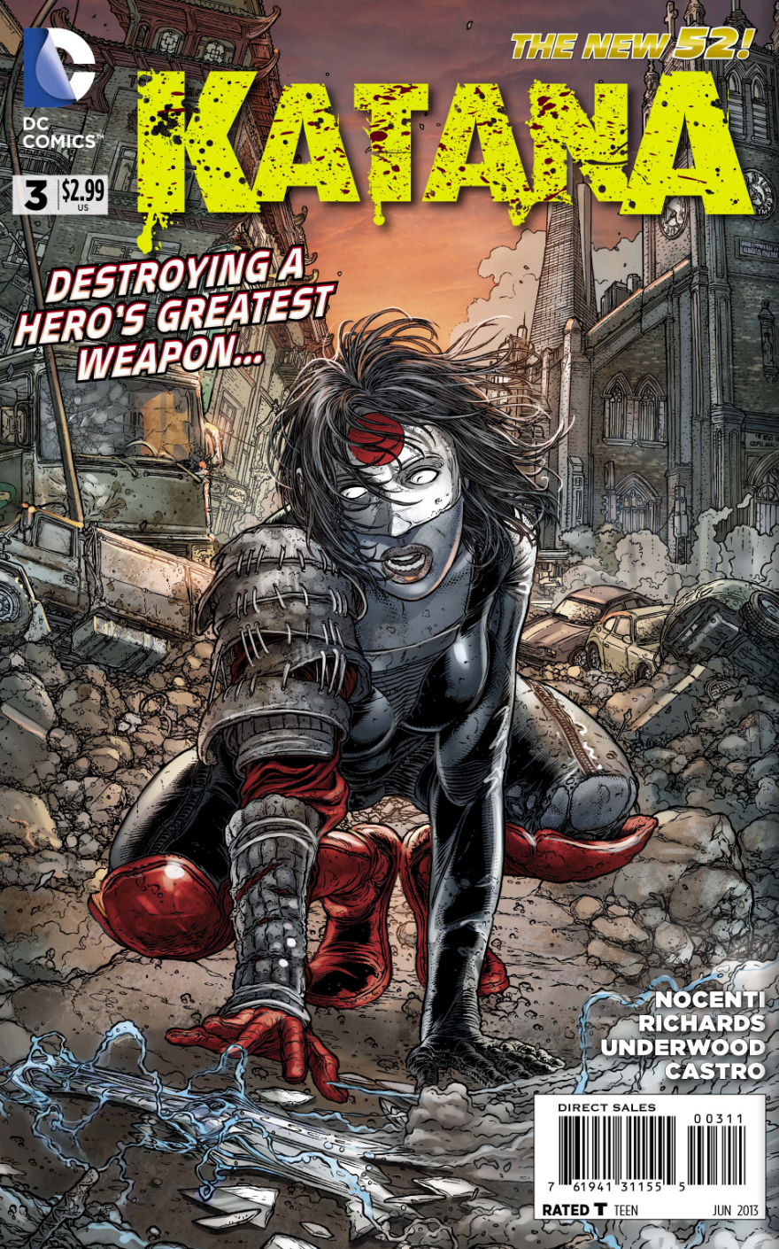 Katana #3 cover