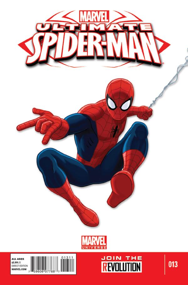 Marvel Universe Ultimate Spider-Man #13 cover