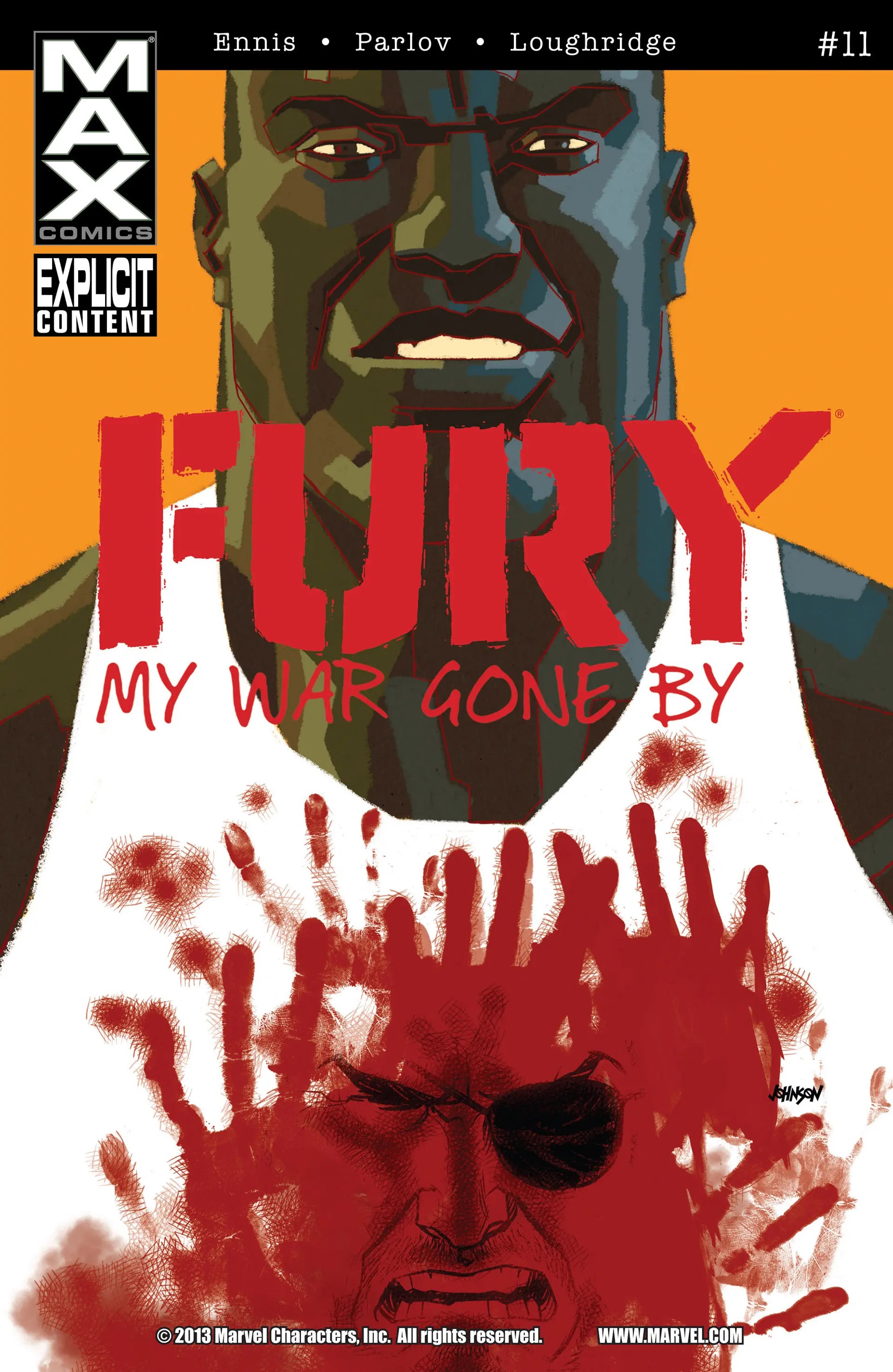 Fury Max #11 cover