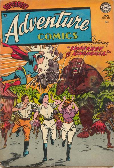 Adventure Comics #196 cover