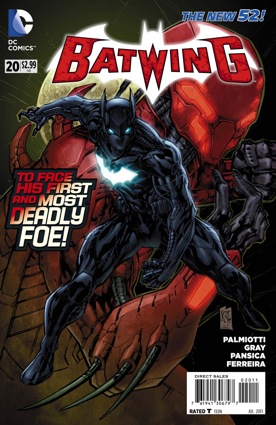 Batwing #20 cover
