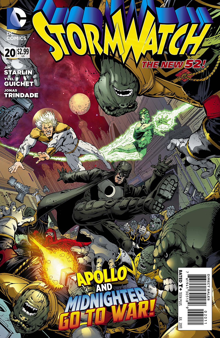 Stormwatch #20 cover