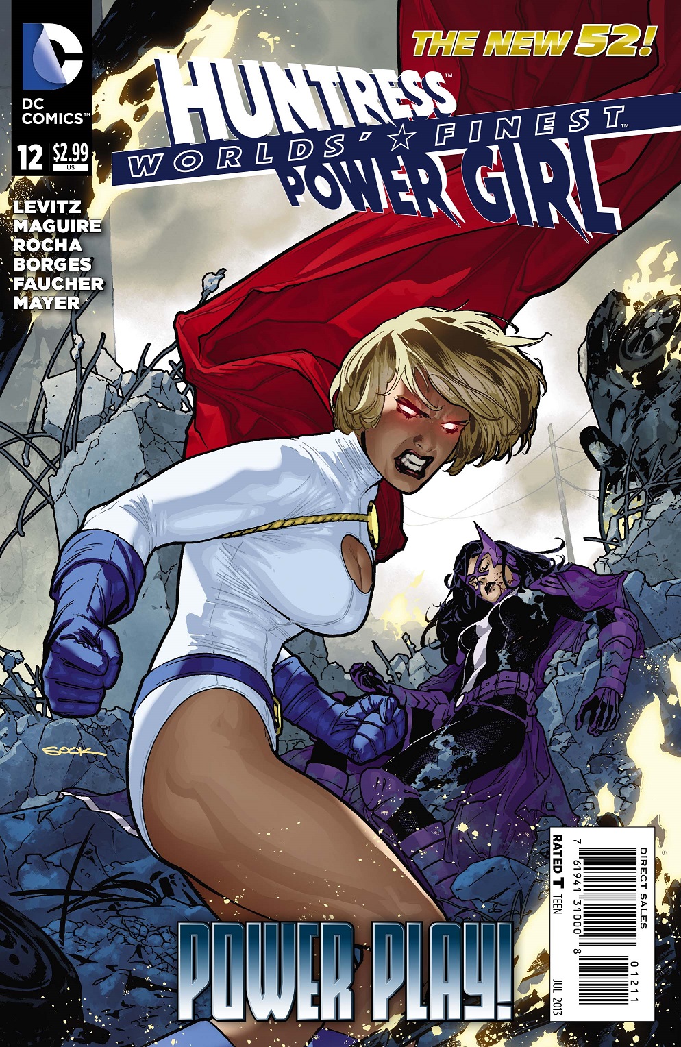 Worlds' Finest #12 cover
