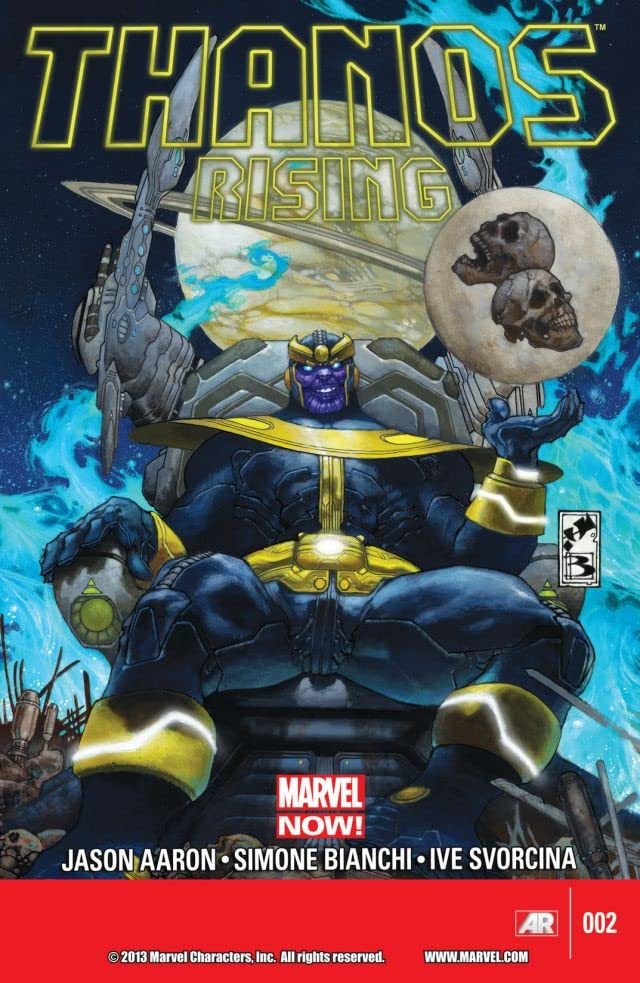 Thanos Rising #2 cover