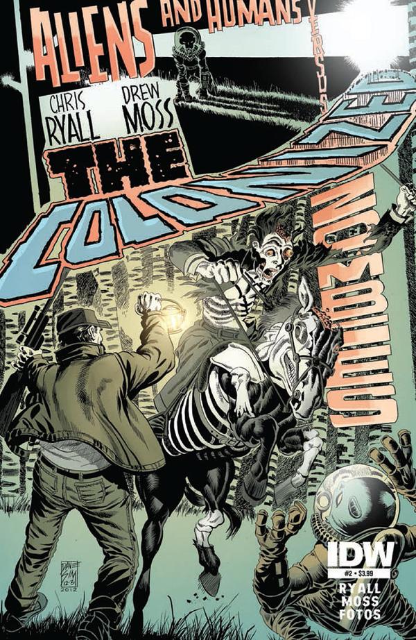 The Colonized #2 cover