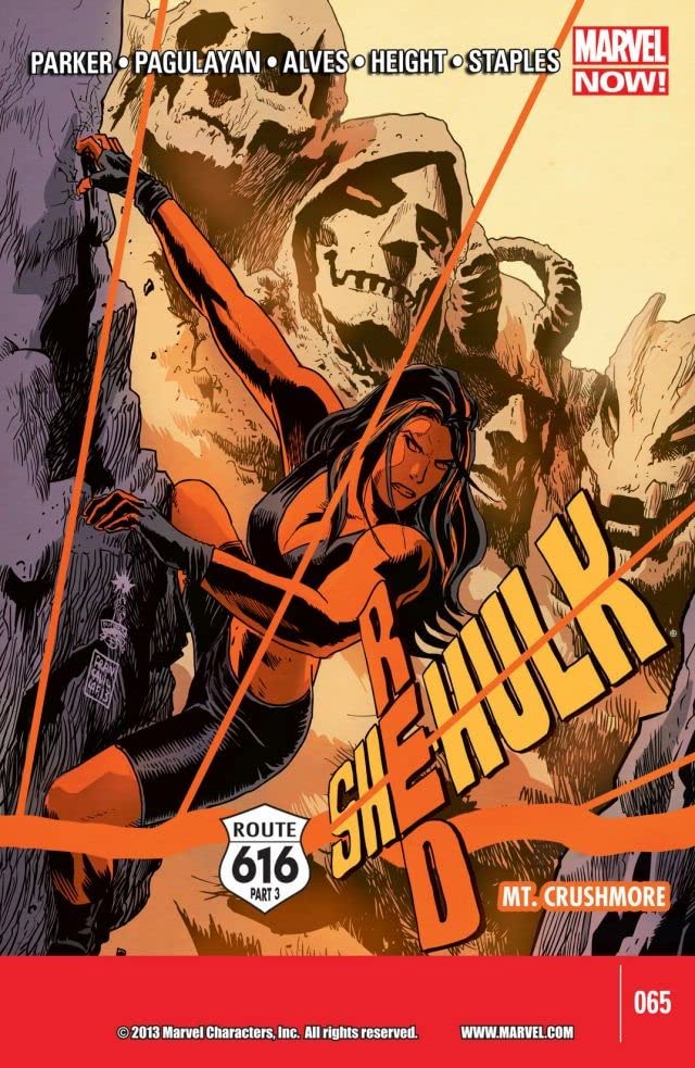 Red She-Hulk #65 cover