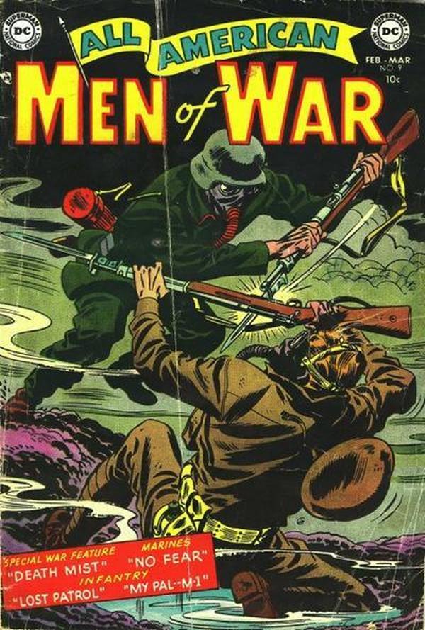 All-American Men of War #9 cover