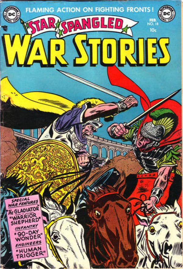 Star Spangled War Stories #18 cover