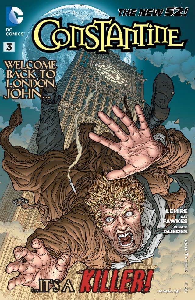 Constantine #3 cover