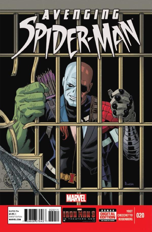 Avenging Spider-Man #20 cover