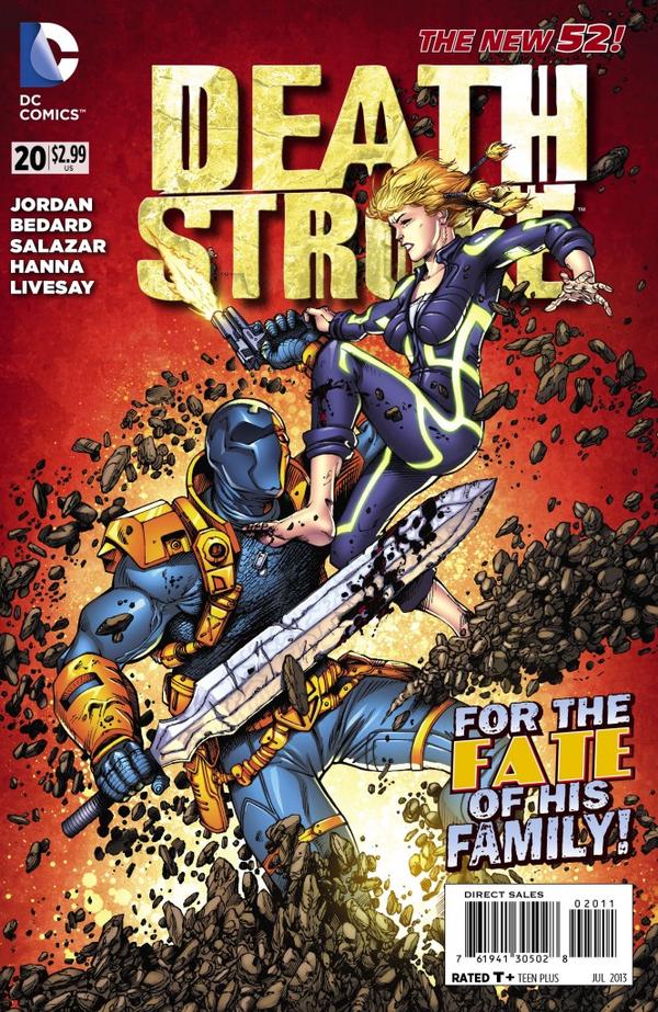 Deathstroke #20 cover