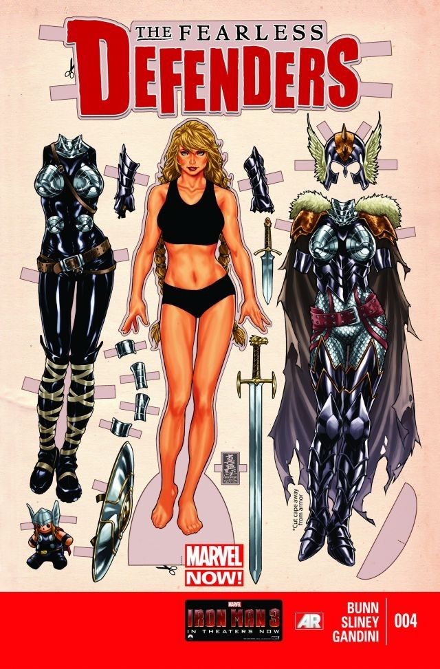 Fearless Defenders #4 cover