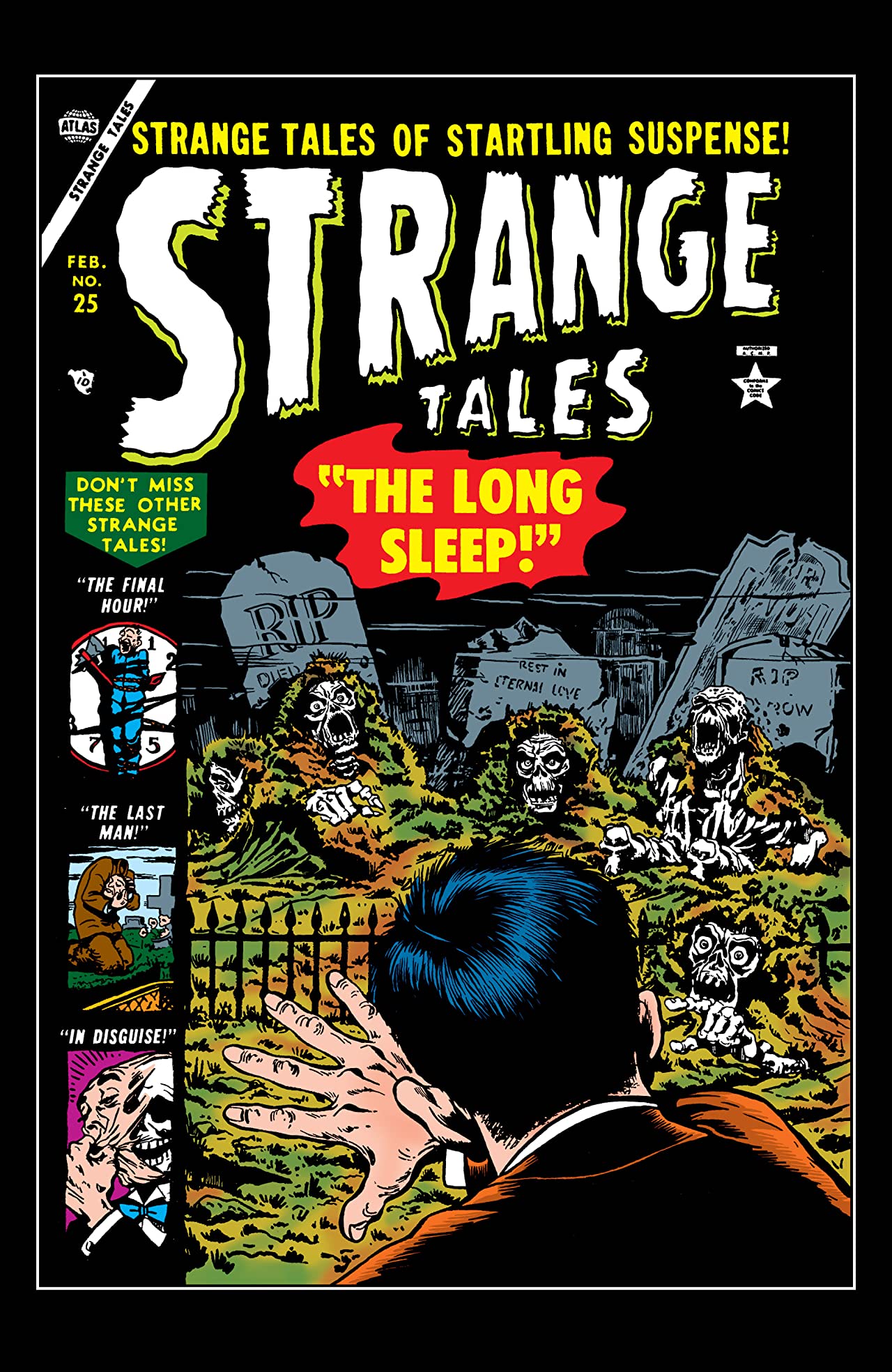 Strange Tales #25 cover