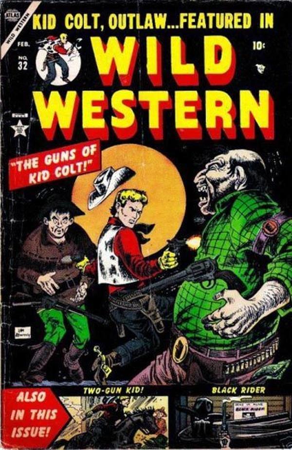 Wild Western #32 cover
