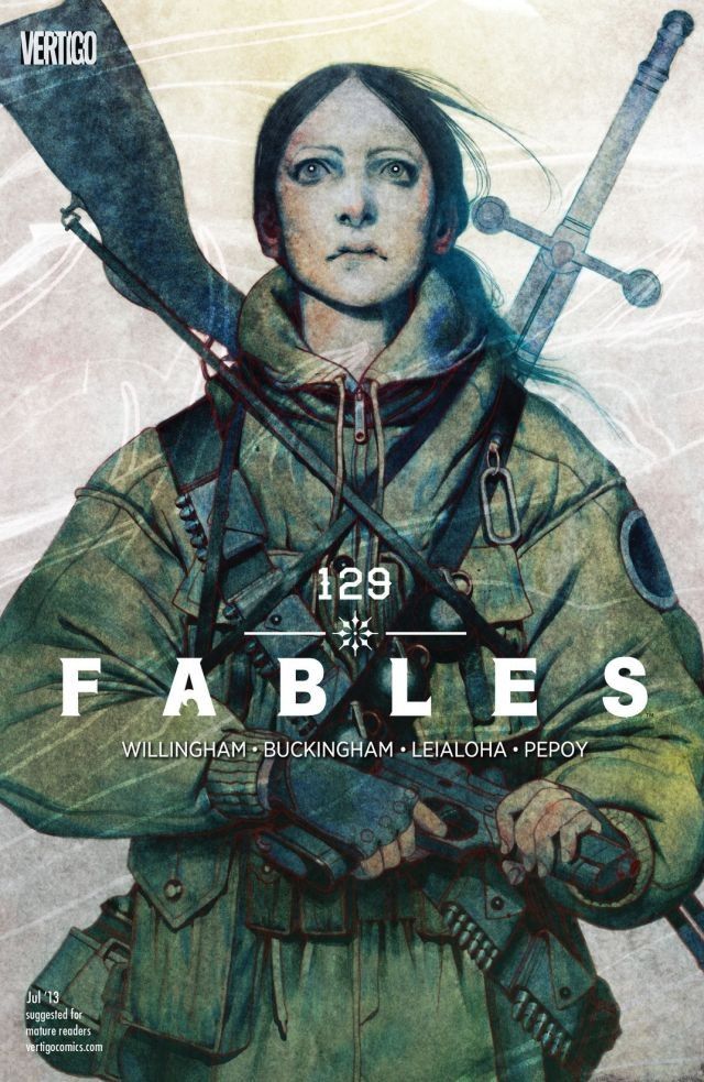 Fables #129 cover
