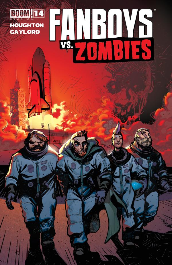 Fanboys vs. Zombies #14 cover