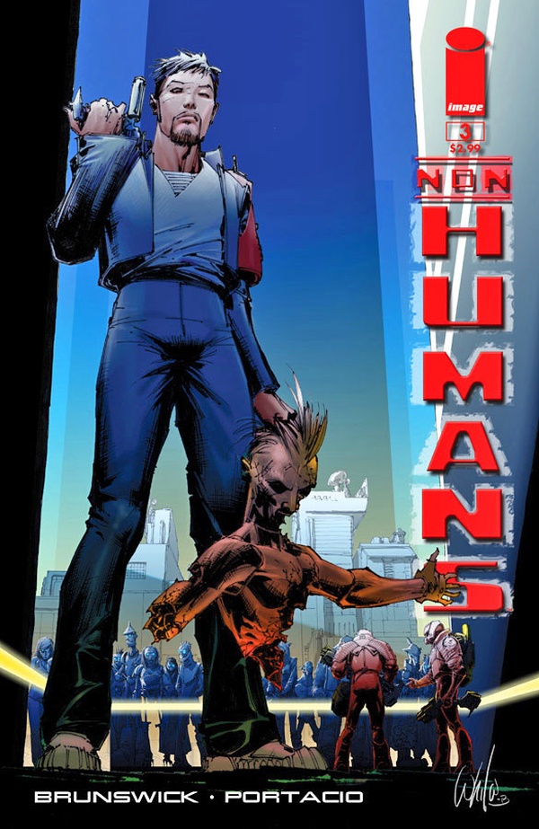 Non-Humans #3 cover