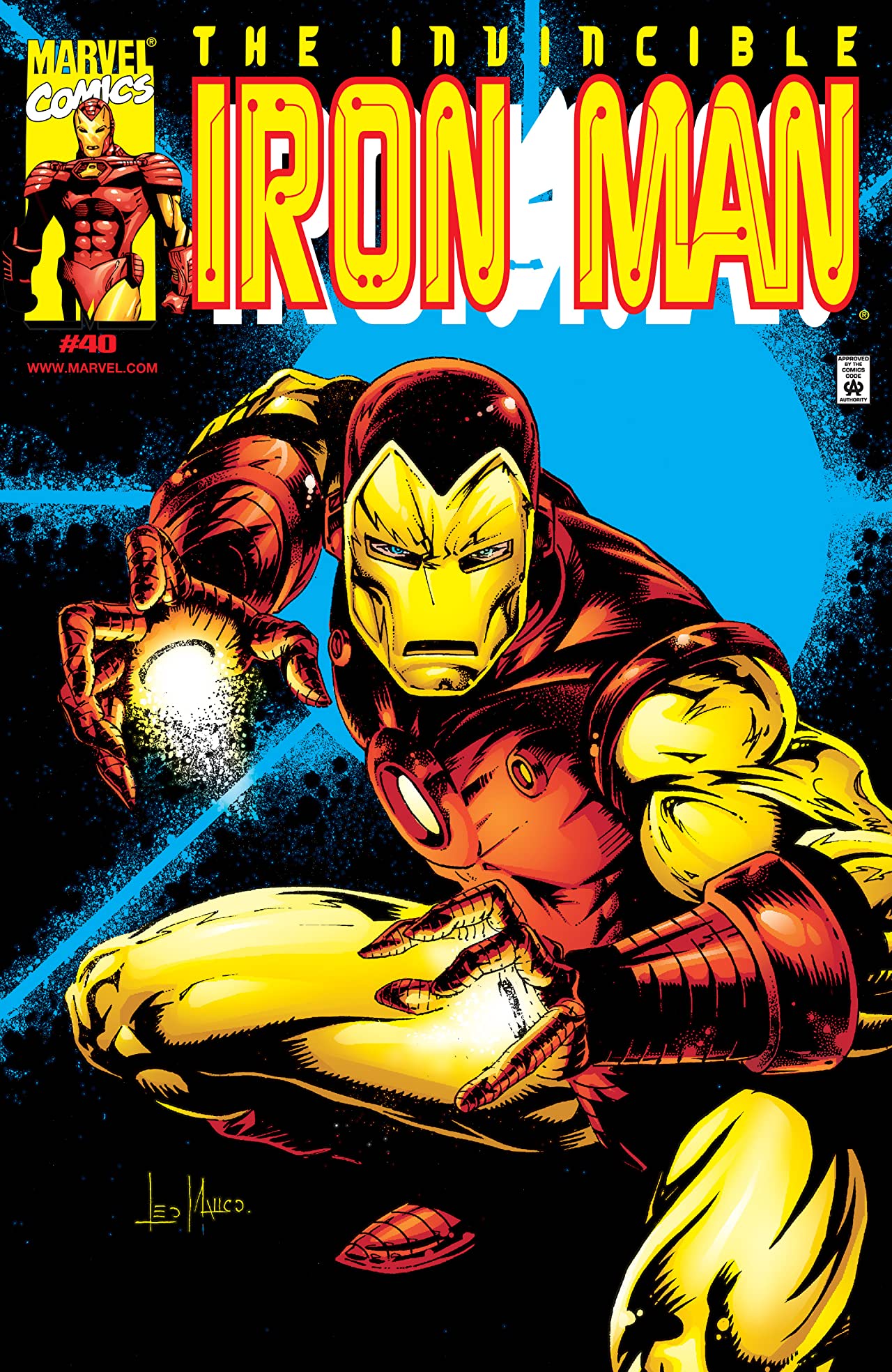 Iron Man #40 cover