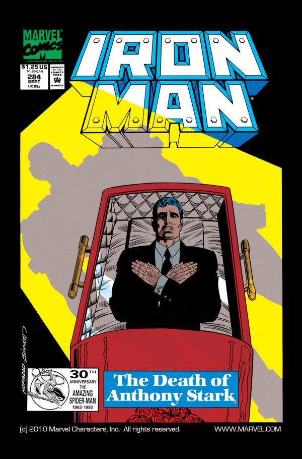 Iron Man #284 cover