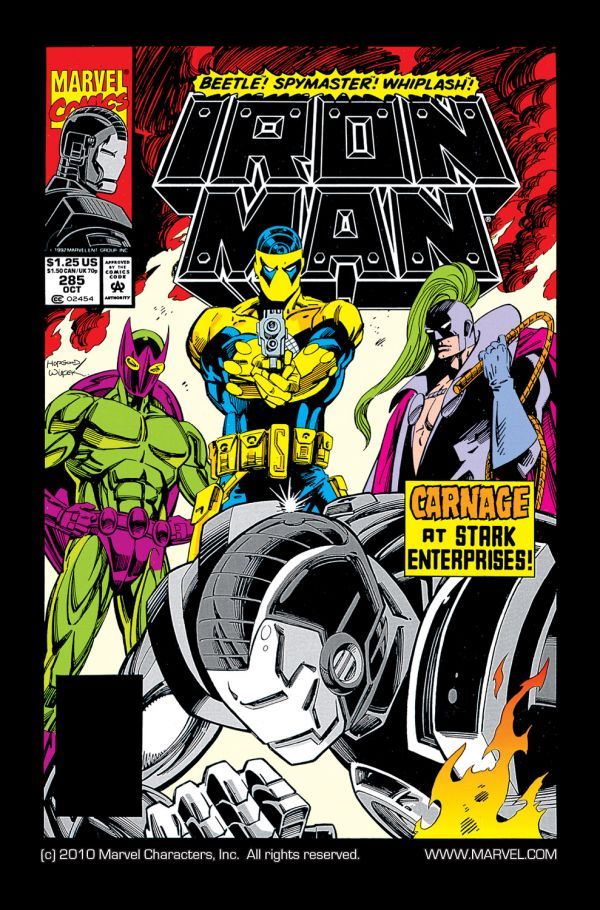 Iron Man #285 cover