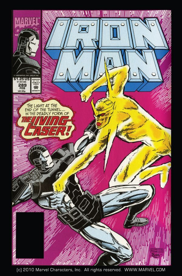 Iron Man #289 cover