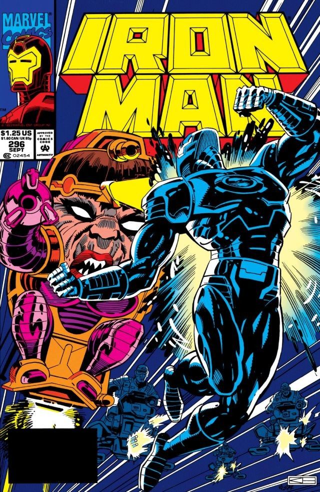 Iron Man #296 cover