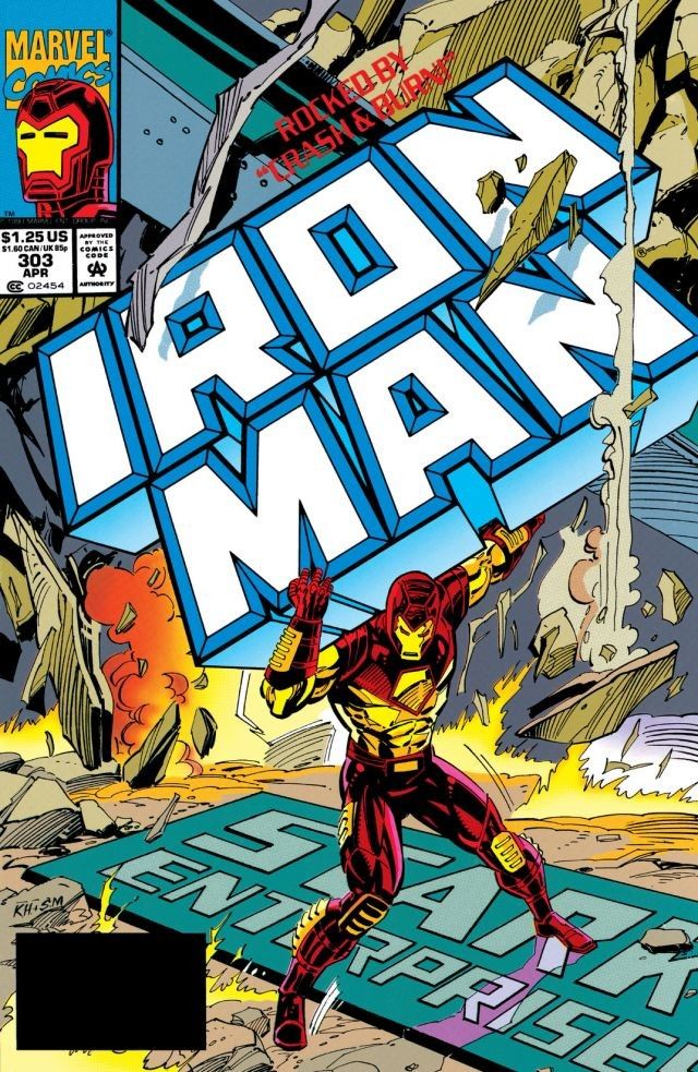 Iron Man #303 cover