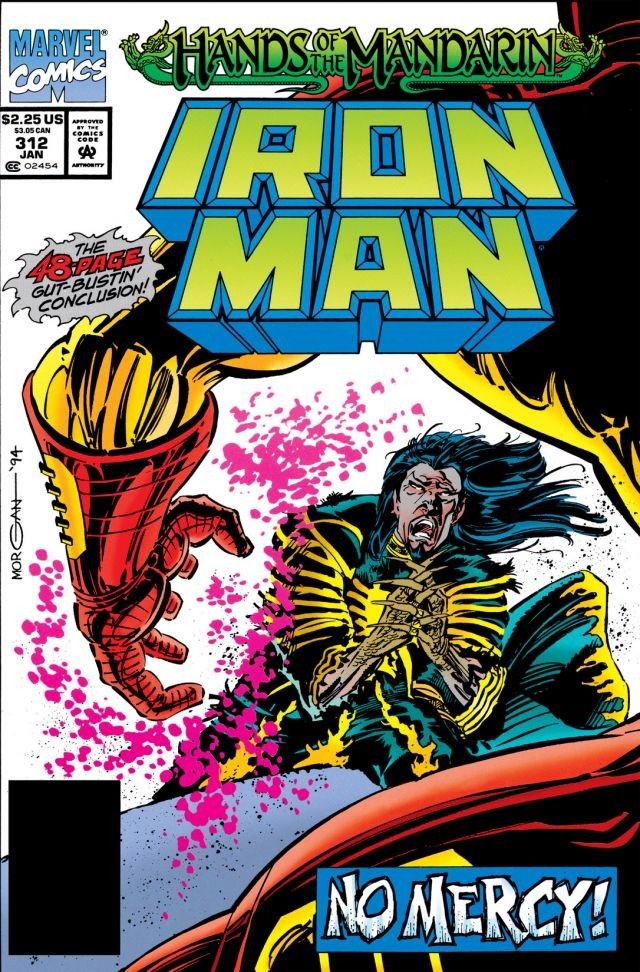 Iron Man #312 cover