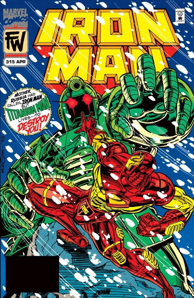 Iron Man #315 cover