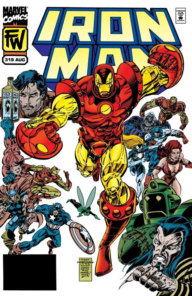Iron Man #319 cover