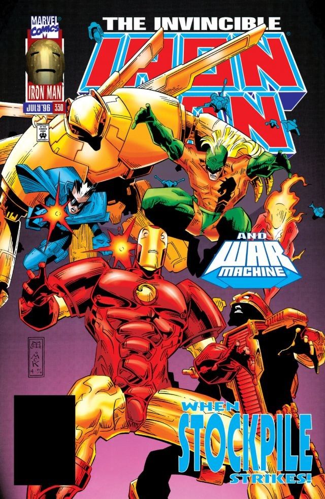 Iron Man #330 cover