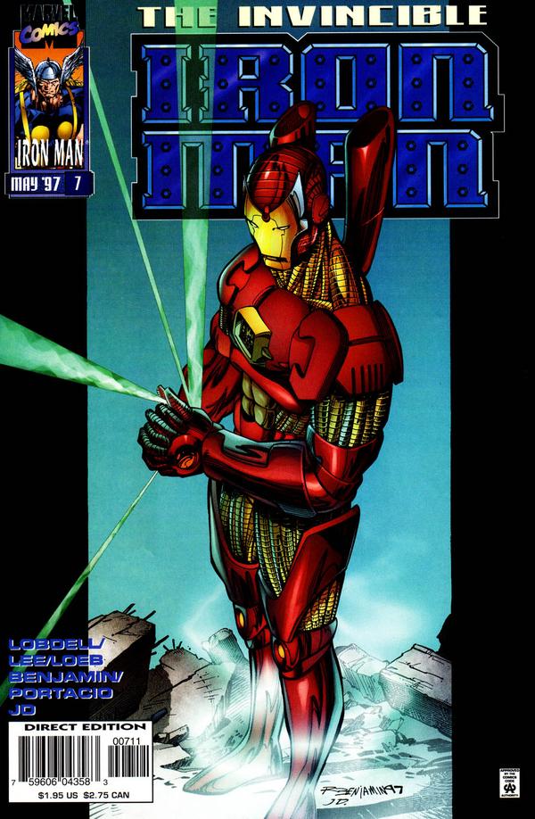 Iron Man #7 cover