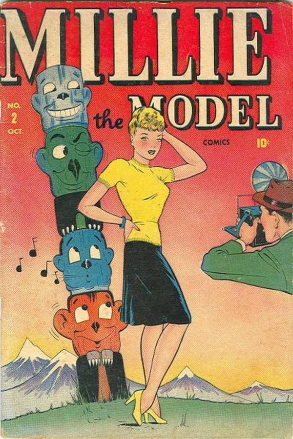 Millie the Model Comics #2 cover