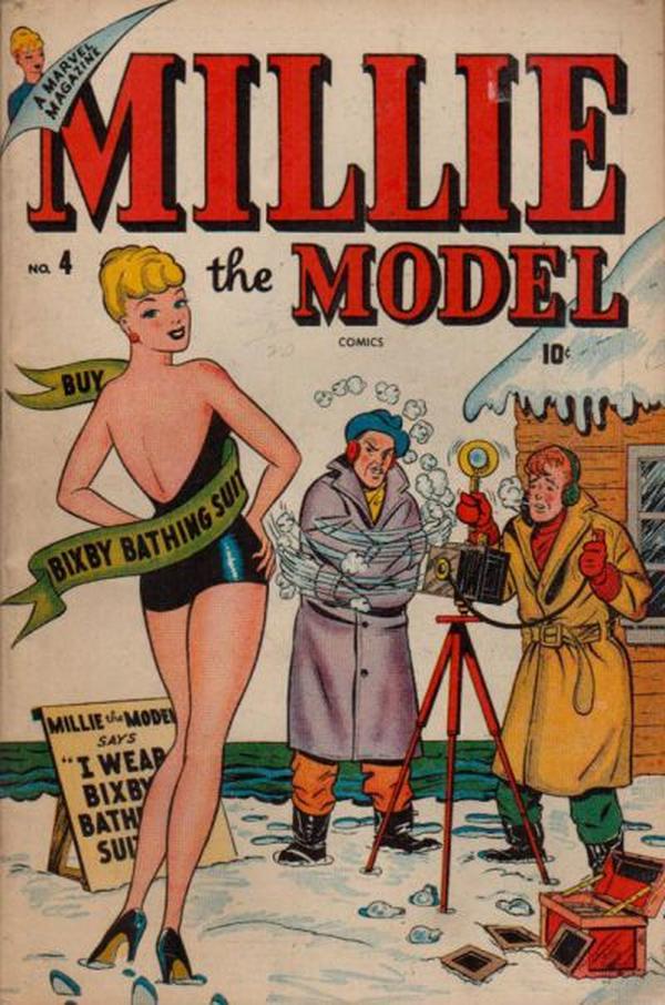 Millie the Model Comics #4 cover
