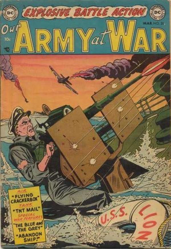Our Army at War #20 cover