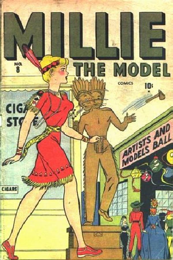 Millie the Model Comics #8 cover