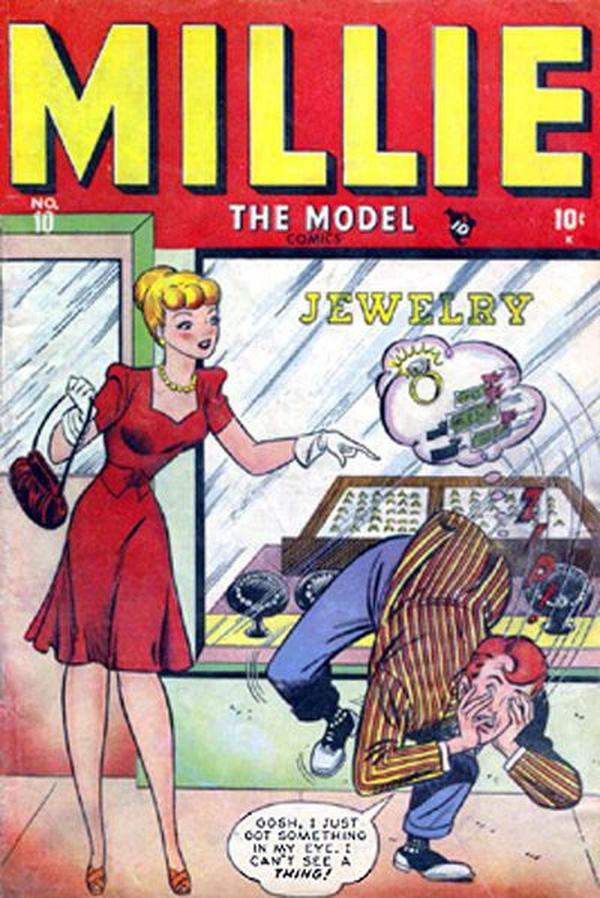 Millie the Model Comics #10 cover
