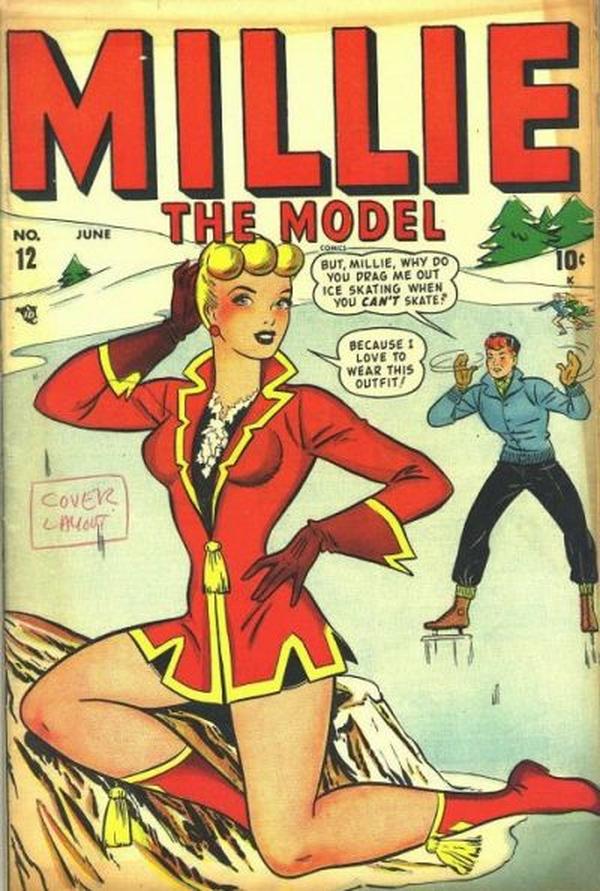 Millie the Model Comics #12 cover